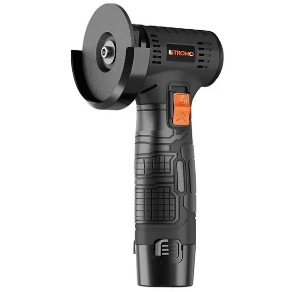 Шлифмашина угловая аккумуляторная STROMO AGA-150 2 АКБ, фото 