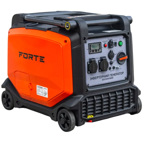 Генератор інверторний бензиновий FORTE FG5500iE 4кВт, image 