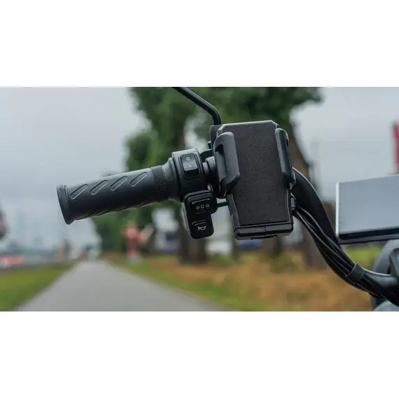 Электроскутер Forte S1-P600 (Черный), фото , изображение 11