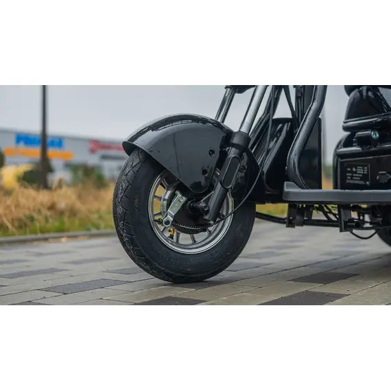 Электроскутер Forte S1-P600 (Черный), фото , изображение 6