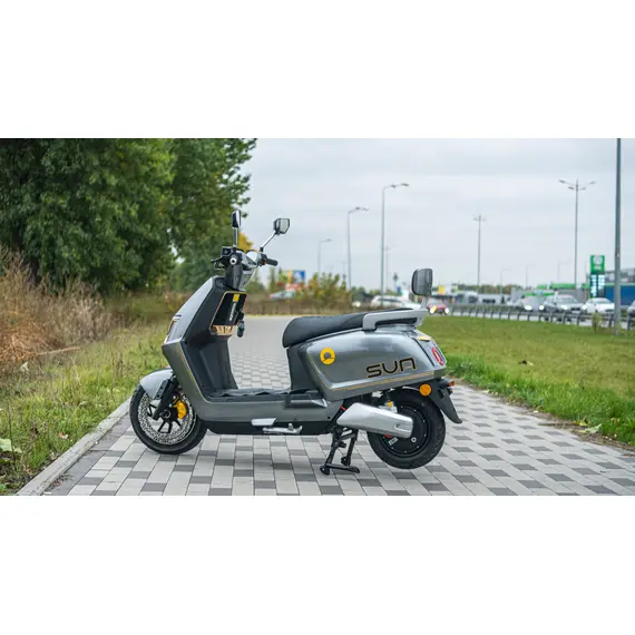 Электроскутер SUNRA K3 (gray) 2300 Вт, фото , изображение 4