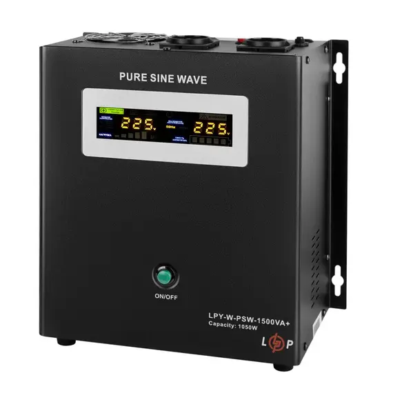 Источник бесперебойного питания LogicPower LPY-W-PSW-1500VA+ 24V 1050Вт правильная синусоида 10A/15A, фото , изображение 2