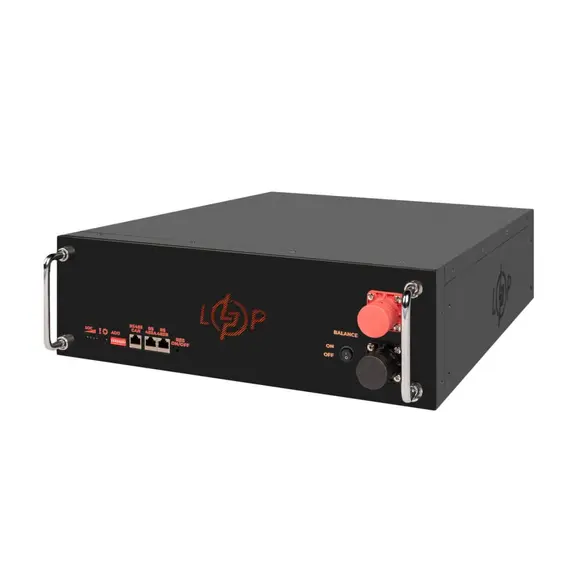 Акумулятор LogicPower BMS SP 100A/50A LP 51.2V 100Ah RM RS485/CAN LCD BL, image 