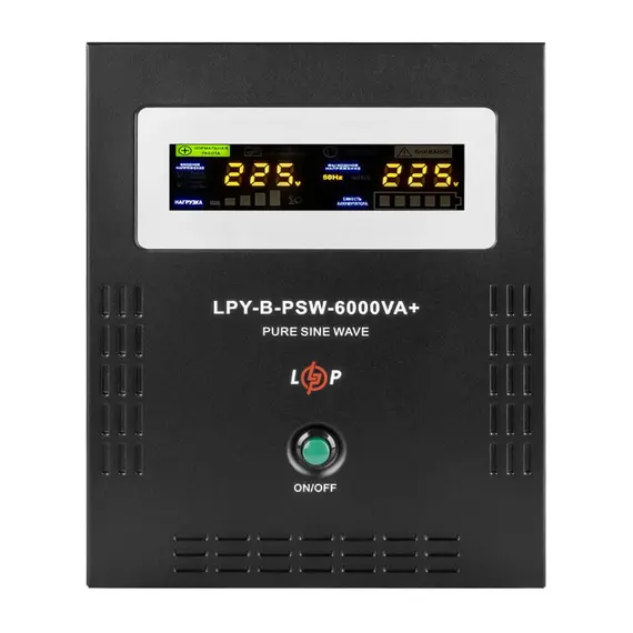Источник бесперебойного питания LogicPower LPY-B-PSW-6000VA+ 48V 4200Вт правильная синусоида 10A/20A, фото , изображение 2