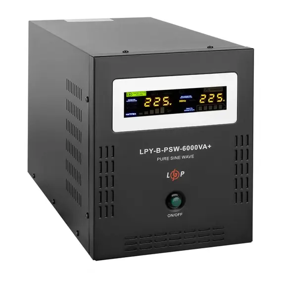 Источник бесперебойного питания LogicPower LPY-B-PSW-6000VA+ 48V 4200Вт правильная синусоида 10A/20A, фото , изображение 3