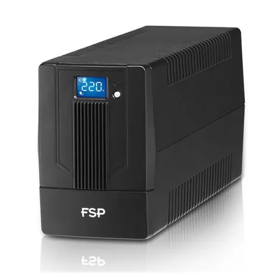 Джерело безперебійного живлення FSP iFP1000 1000VA 600W LCD USB 4xSchuko, image 