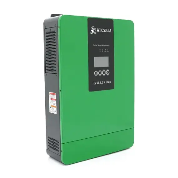 Гібридний інвертор WHC SOLAR HVM-3.6KW PLUS 3.6kW 24V MPPT 100A, image 