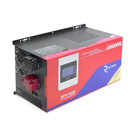 Гібридний інвертор RITAR RTSWm-MPPT-MPS-4048 4kW 48V MPPT 60A, image 