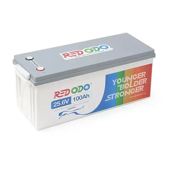 Акумулятор Redodo BMS 100A 25.6V 100Ah, image 