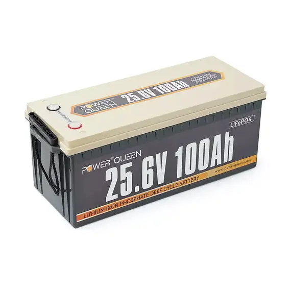 Акумулятор Power Queen BMS 100A 25.6V 100Ah, image 