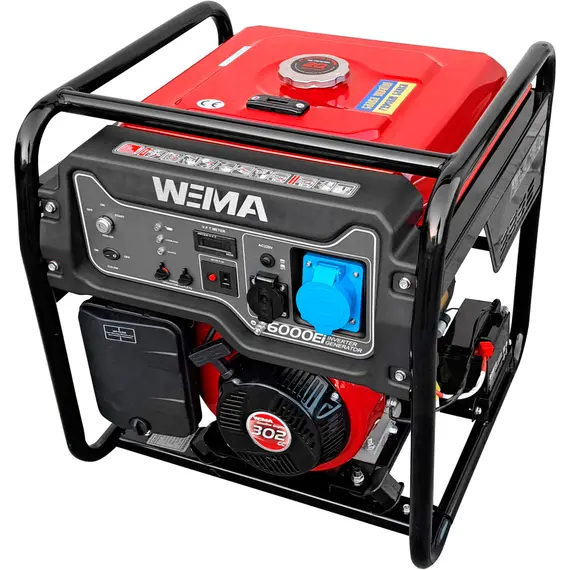 Инверторный генератор Weima WM6000Ei 6 кВт, фото 