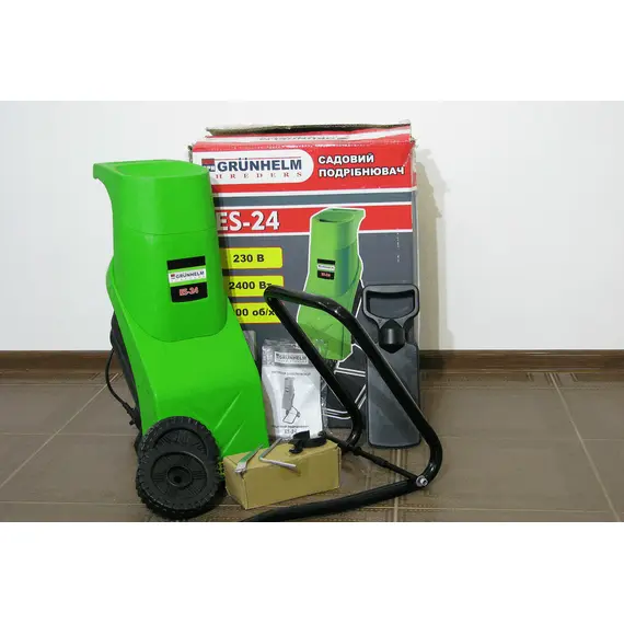 Подрібнювач гілок Grunhelm ES-24, image _ab__is.image_number.default