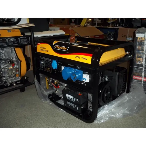 Бензиновый генератор Forte FG6500EA, фото , изображение 3