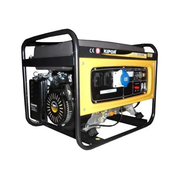 Бензиновый генератор Kipor KGE6500E, фото , изображение 3