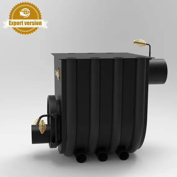 Печь калориферная для дома и дачи Canada ОО с варочной поверхностью, фото , изображение 2