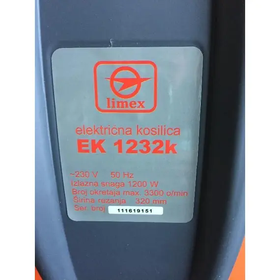 Газонокосилка Limex EK 1232k, фото , изображение 3