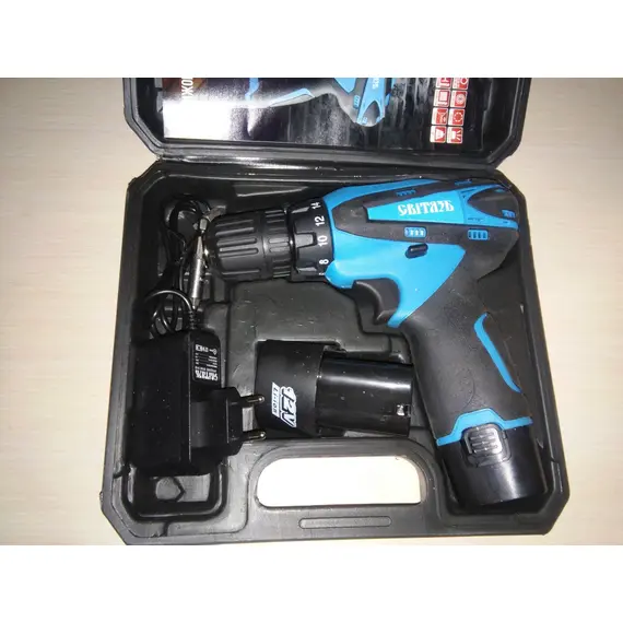 Аккумуляторная дрель-шуруповерт Свитязь СШЛ 1215-2 Б2
