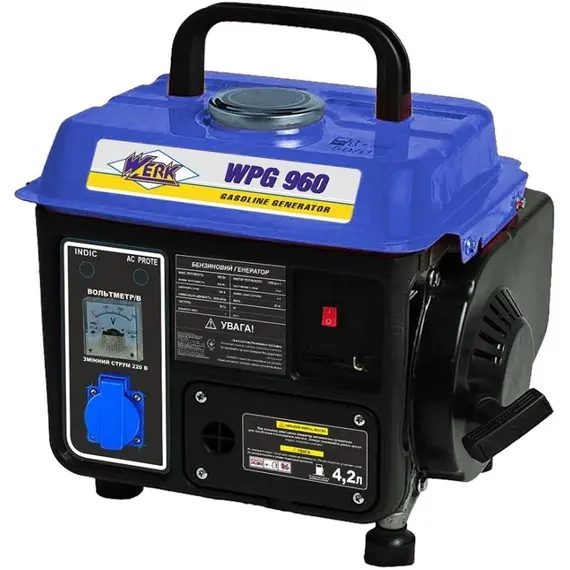 Бензиновий генератор Werk WPG-960, image 