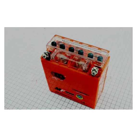 Аккумулятор 5Аh-YTX12N5-3B OUTDO (гелевый, оранж.), фото 