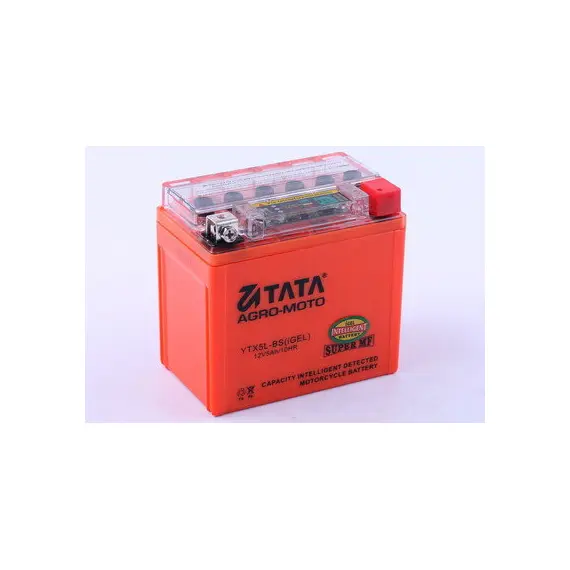 Аккумулятор 5Аh-YTX5L-BS OUTDO (гелевий, оранж. З індикатором), image 