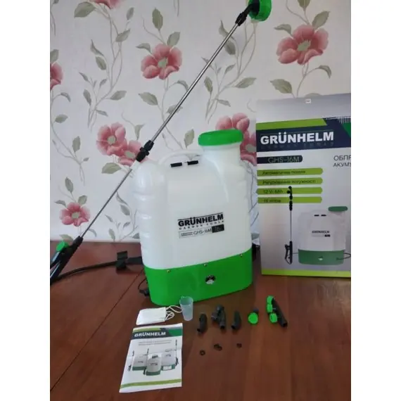 Опрыскиватель аккумуляторный GRUNHELM GHS-16M, фото , изображение 3