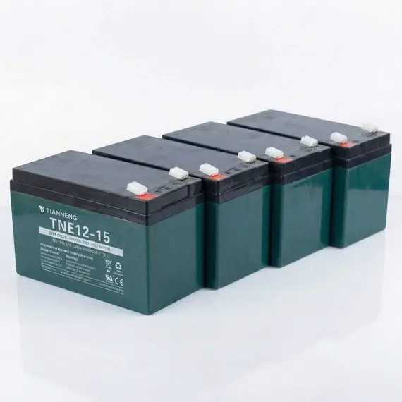 Комплект акумуляторів AGM Tianneng TNE12-15 48V 15Ah (4×12V), image 