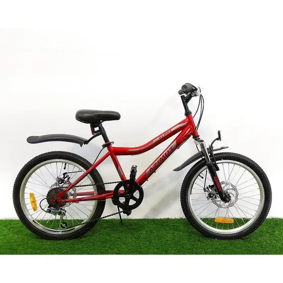 Велосипед Azimut Alpha FR/D (2018) / рама 10" (красный), фото 