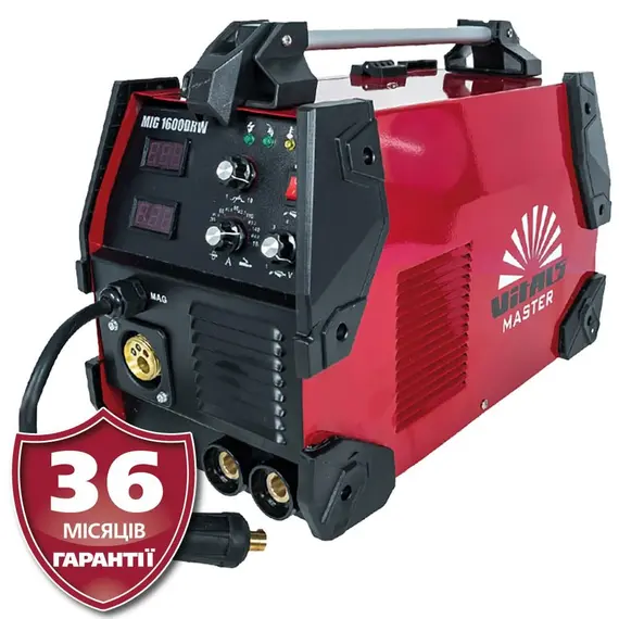 Зварювальний апарат 2в1 Vitals Master MIG 1600 DRW, image 