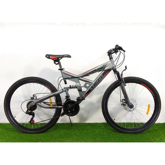 Велосипед Azimut Shock GFRD (2019) / рама 17" (чорний/сірий), image _ab__is.image_number.default