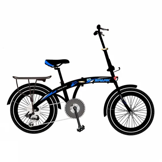 Велосипед Spark Fuze 20 "(2020) / рама 10" червоний/синій/чорний (FTV20-01-009), image 