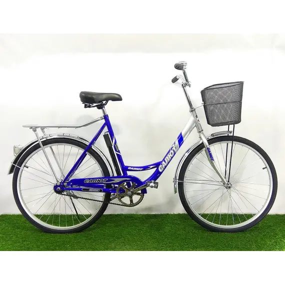 Велосипед Салют F5-Lady 24" / рама 19" сіро-зелений/сіро-чорний/сіро-синій/сіро-червоний, image _ab__is.image_number.default