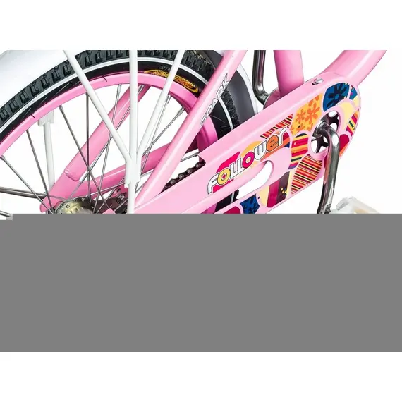 городской дорожный детский велосипед Spark Kids Follower 20" (2020) / рама 11" (бело-розовый) (TV2001-003), фото , изображение 5