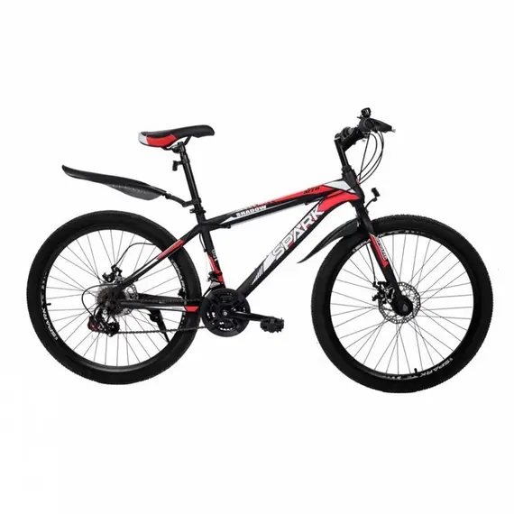 Велосипед Spark Shadow 26 "(2020) / рама 18" чорний / білий / зелений (TD26-18-18-003), image _ab__is.image_number.default