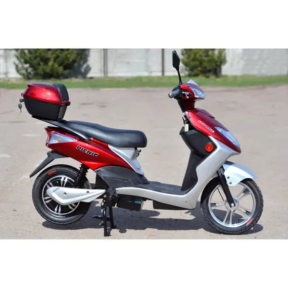 Электроскутер Skybike Picnic-2018 (красный), фото , изображение 2