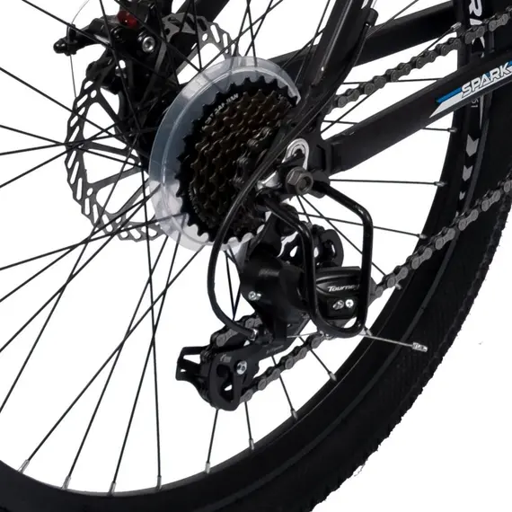 горный подростковый велосипед Spark Lace 24" (2020) / рама 15" (серо-красный) (LD24-15-21-004), фото , изображение 10