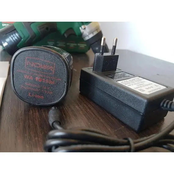 Шуруповерт аккумуляторный NOWA WA1815bl, фото , изображение 3