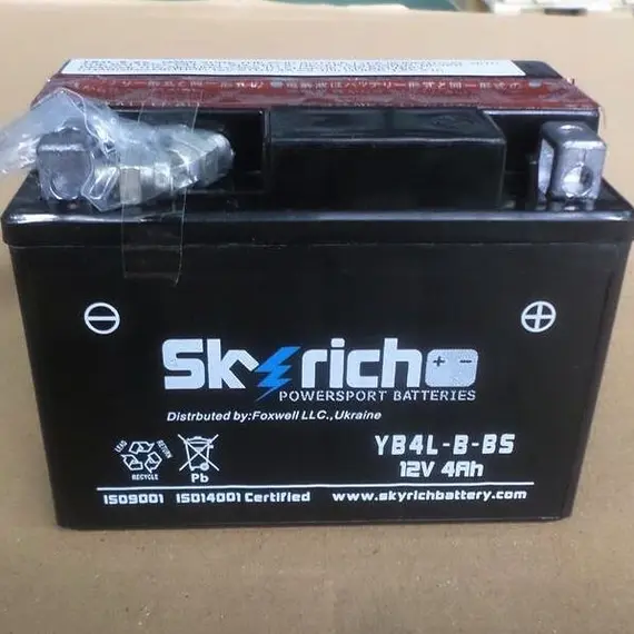 Аккумулятор "4" Skyrich YB4L-B-BS 12V 4 Ah, фото 